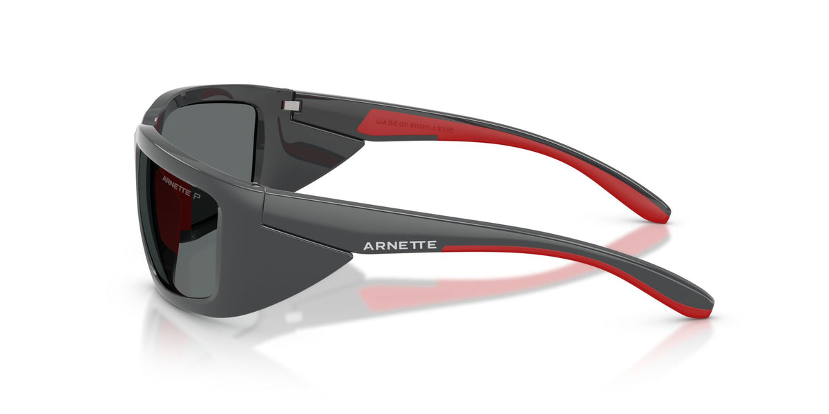 Arnette Taggit AN4355 284181 62 Dark Grey/Red Rubber / Polar Dark Grey