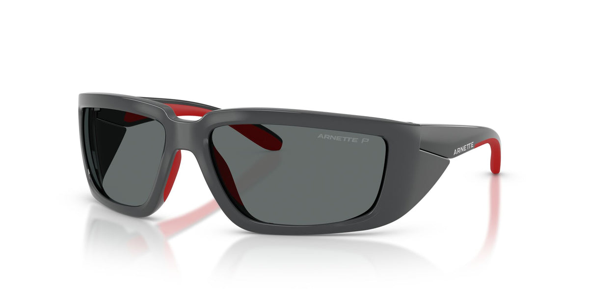 Arnette Taggit AN4355 284181 62 Dark Grey/Red Rubber / Polar Dark Grey