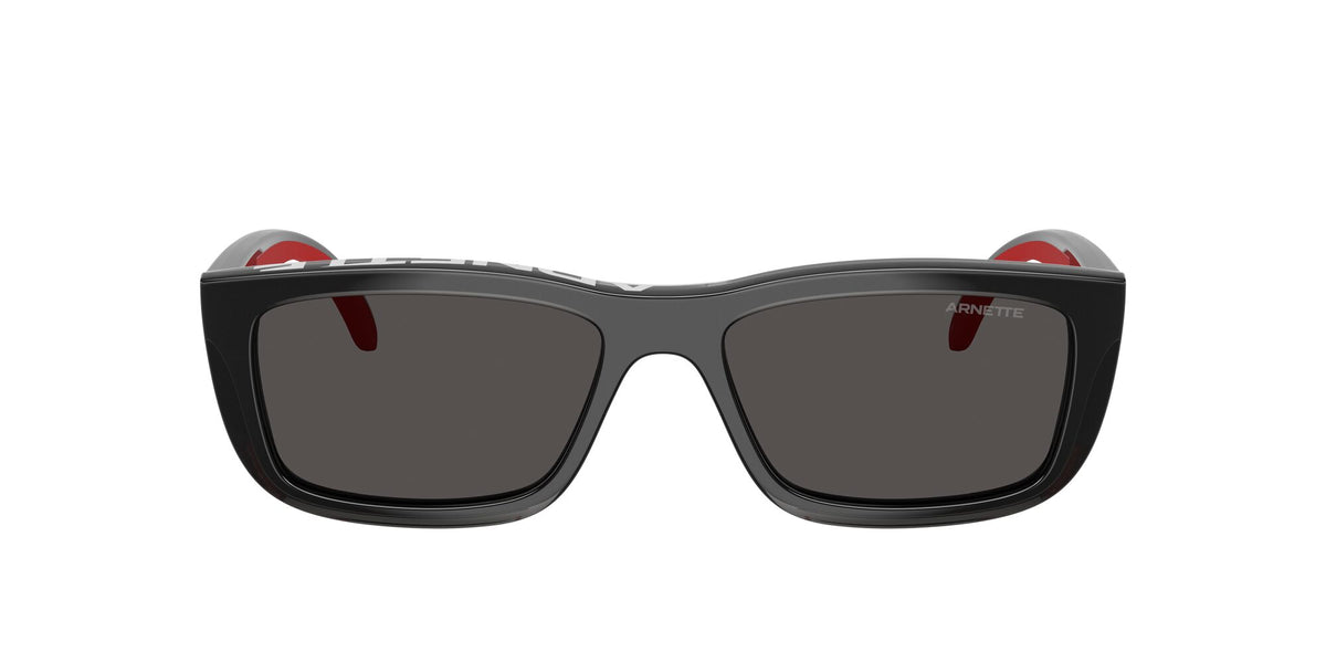 Arnette Graf AN4356 28411W 54 Dark Grey/Red Rubber / DEMO LENS