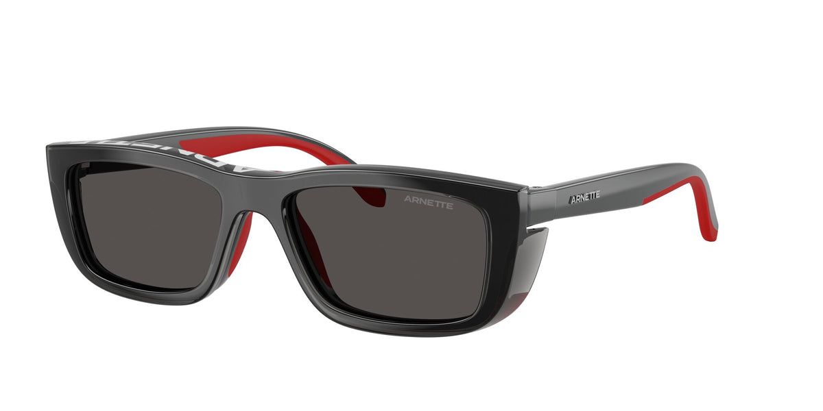 Arnette Graf AN4356 28411W 54 Dark Grey/Red Rubber / DEMO LENS