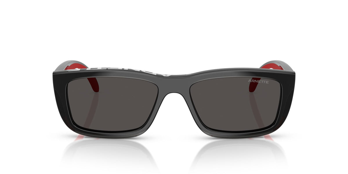 Arnette Graf AN4356 28411W 54 Dark Grey/Red Rubber / DEMO LENS