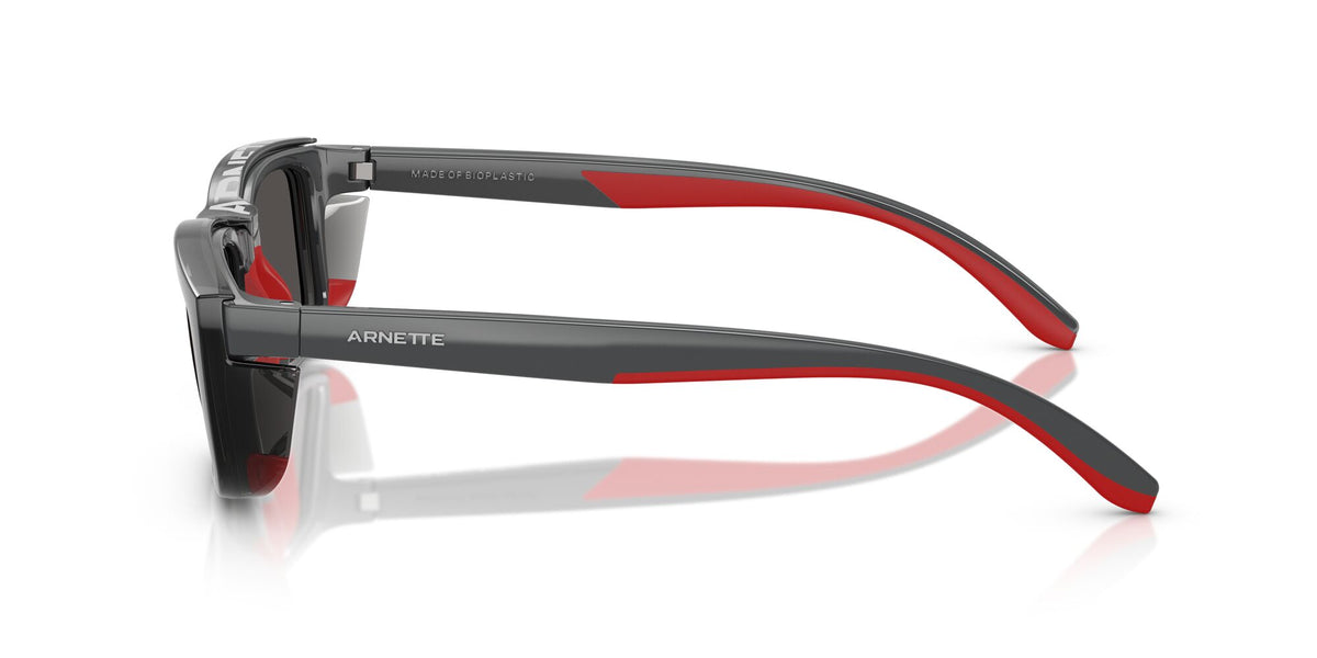 Arnette Graf AN4356 28411W 54 Dark Grey/Red Rubber / DEMO LENS