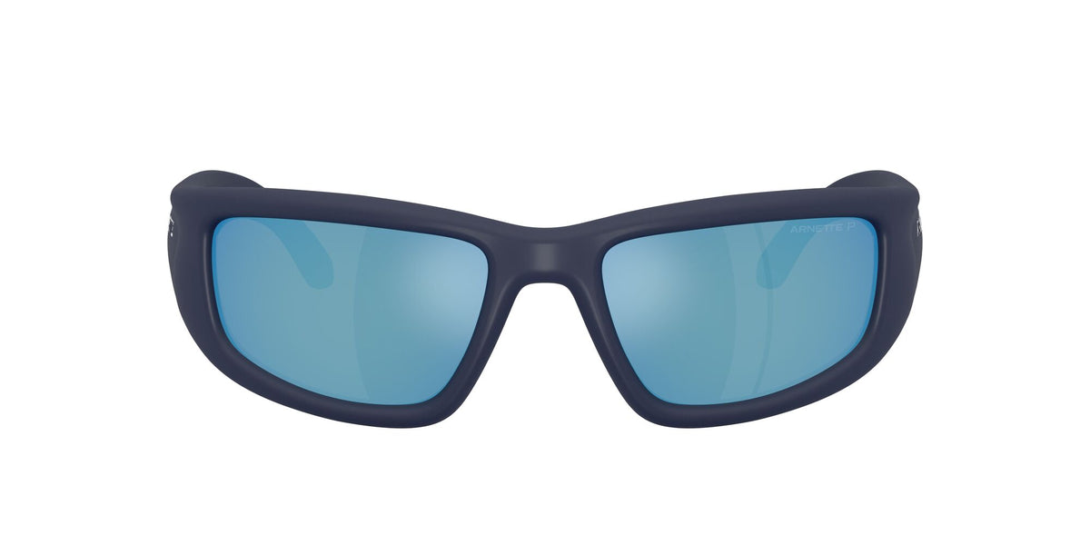 Arnette Zyme AN4358 275922 58 Rubber Dark Blue / Dark Grey Mirror Water Polar