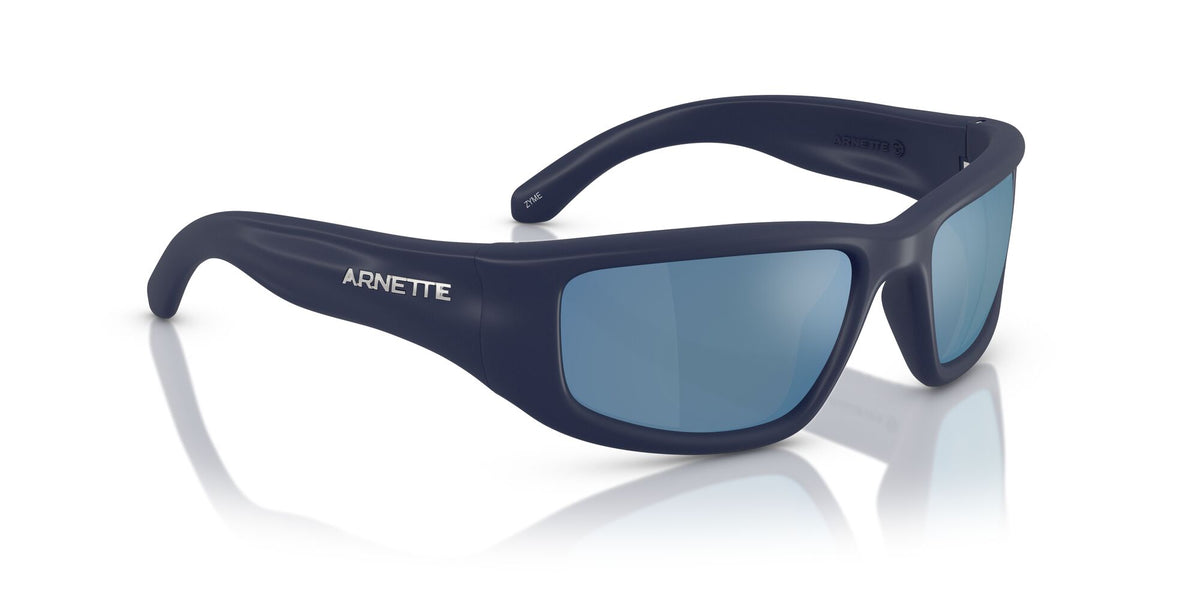 Arnette Zyme AN4358 275922 58 Rubber Dark Blue / Dark Grey Mirror Water Polar