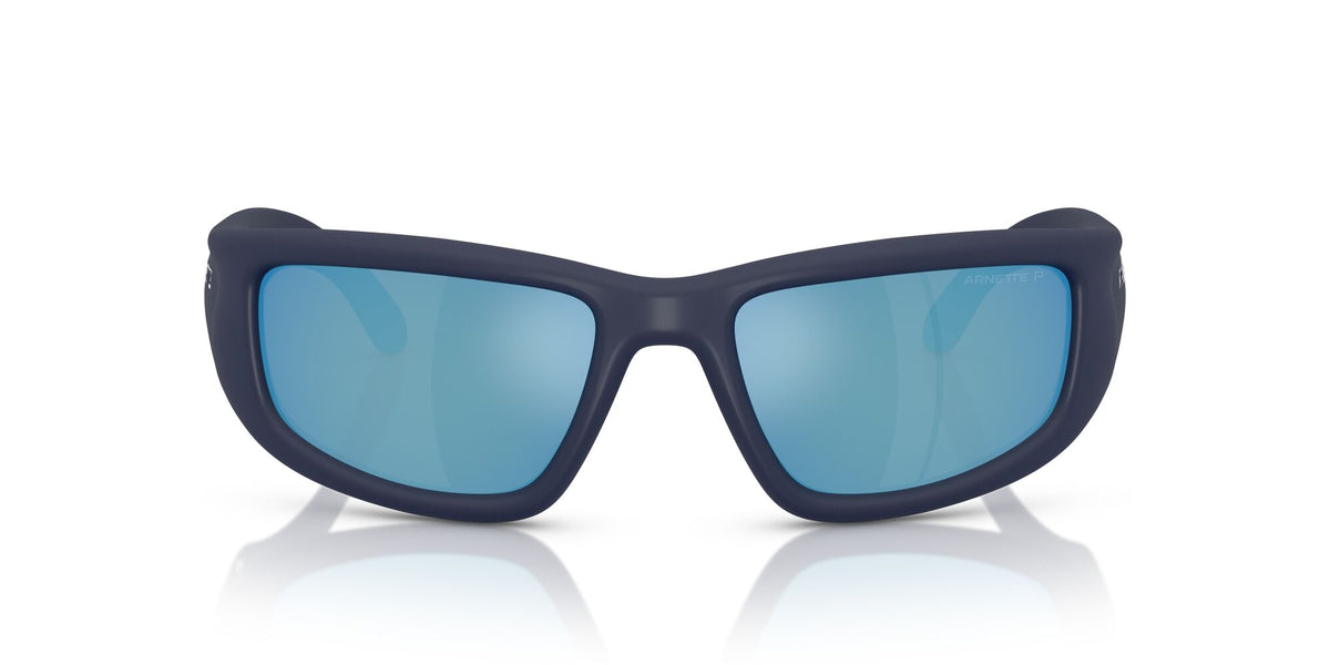 Arnette Zyme AN4358 275922 58 Rubber Dark Blue / Dark Grey Mirror Water Polar
