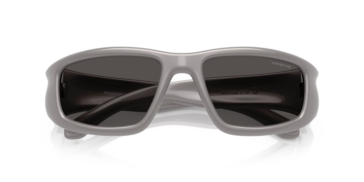 Arnette Zyme AN4358 296187 58 Metallic Silver / Dark Grey