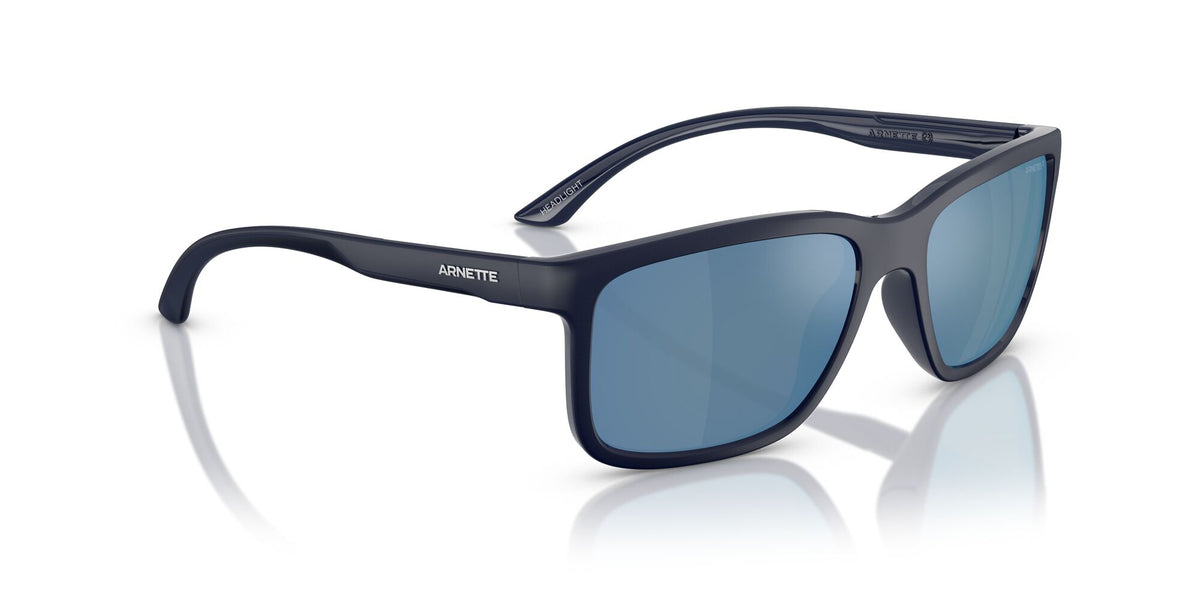 Arnette Headlight AN4359 276222 57 Dark Blue Matte/Shiny / Dark Grey Mirror Water Polar