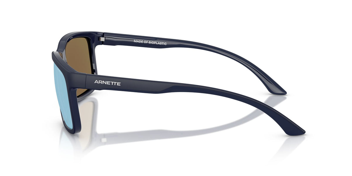 Arnette Headlight AN4359 276222 57 Dark Blue Matte/Shiny / Dark Grey Mirror Water Polar
