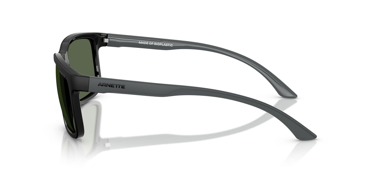 Arnette Headlight AN4359 29919A 57 Black Matte/Shiny / Dark Green Polar