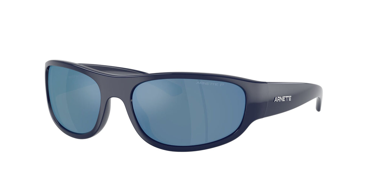 Arnette Gondo 0AN4361 275422 61 Blue/ Dark Grey Mirror Water Polarized