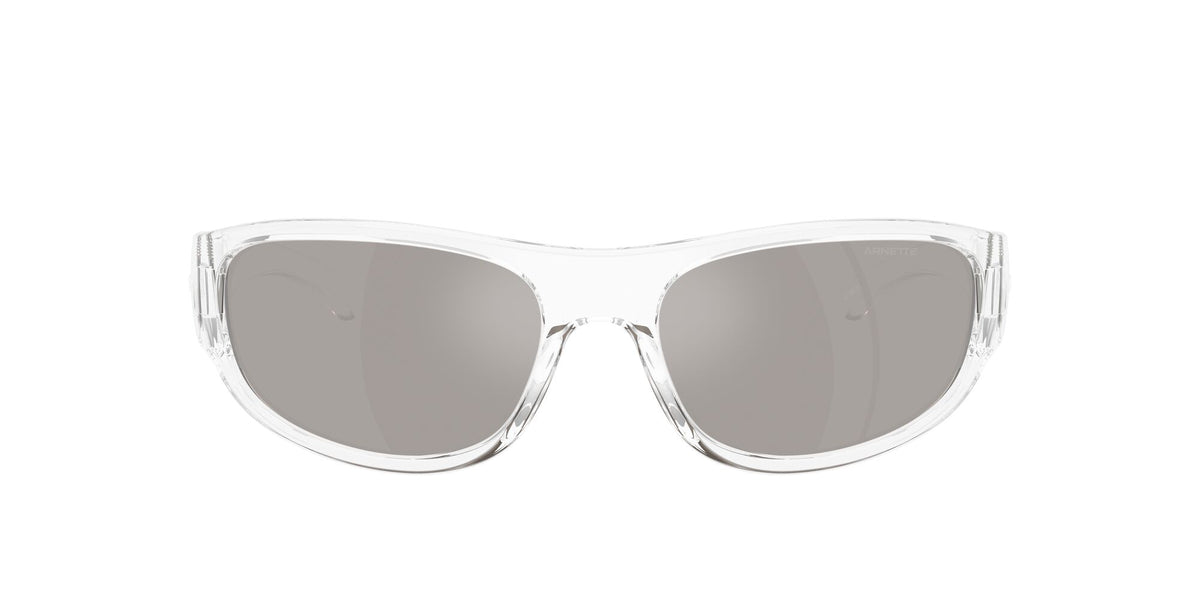 Arnette Gondo 0AN4361 27556G 61 Transparent/ Light Grey Mirror Silver