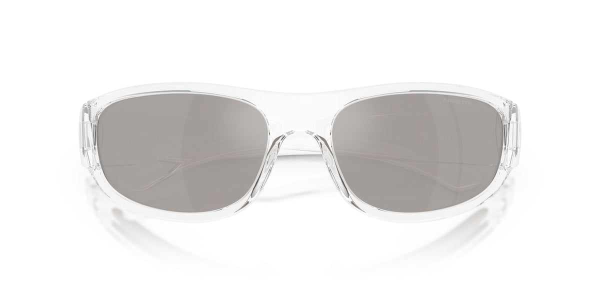 Arnette Gondo 0AN4361 27556G 61 Transparent/ Light Grey Mirror Silver