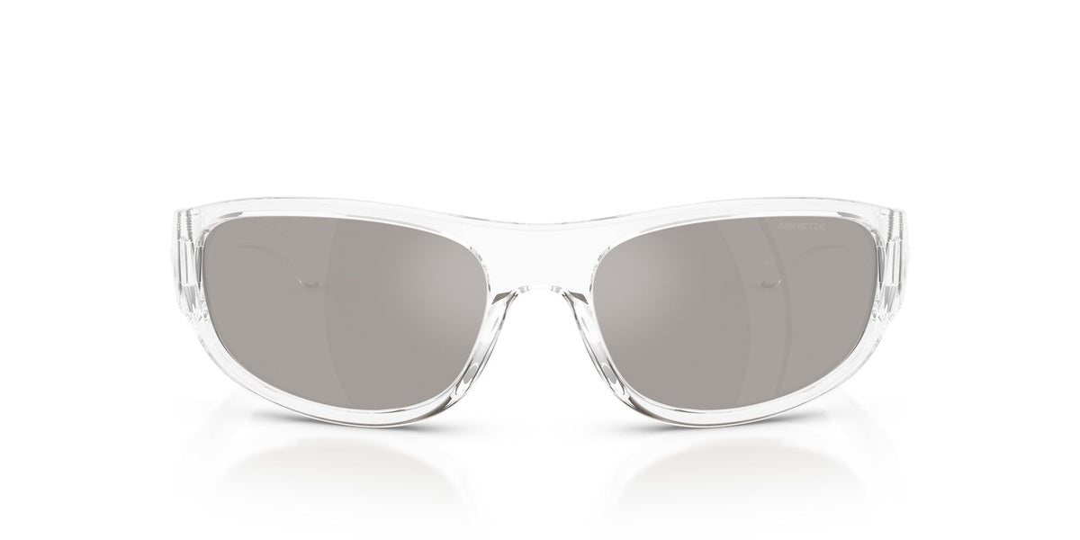 Arnette Gondo 0AN4361 27556G 61 Transparent/ Light Grey Mirror Silver