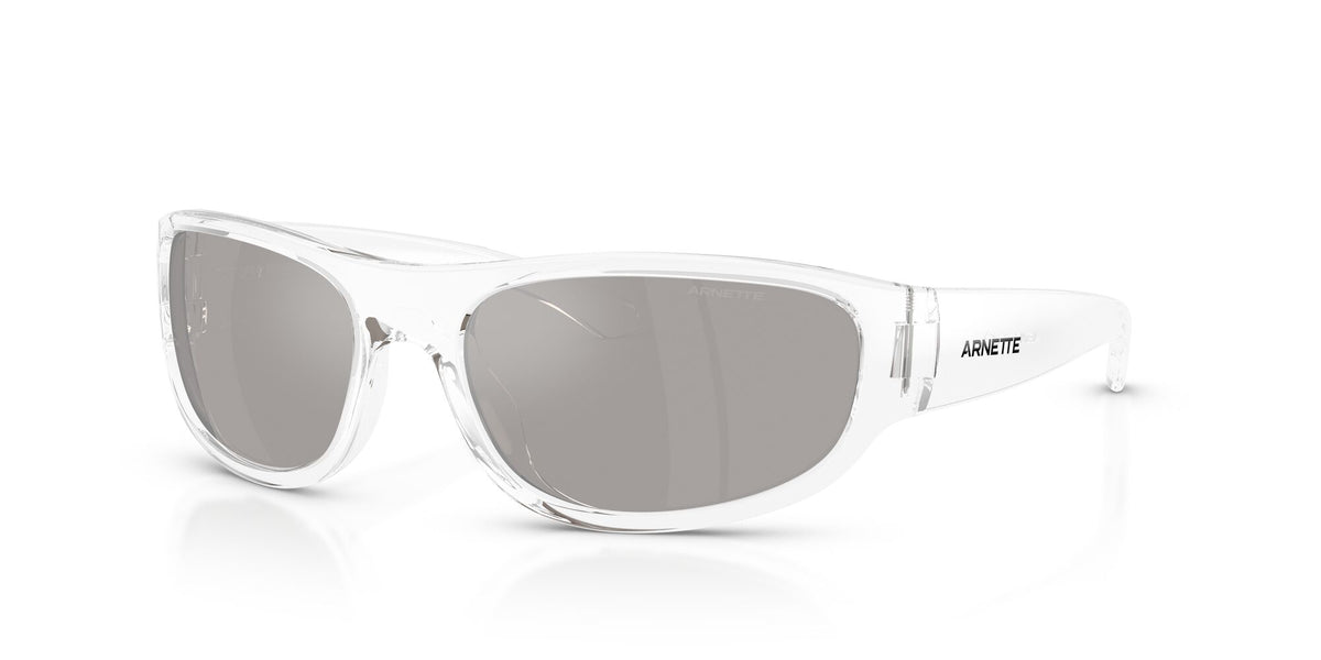 Arnette Gondo 0AN4361 27556G 61 Transparent/ Light Grey Mirror Silver