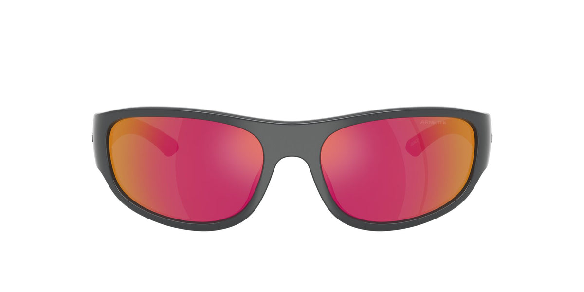 Arnette Gondo 0AN4361 28416Q 61 Grey/ Grey Mirror Orange/Yellow