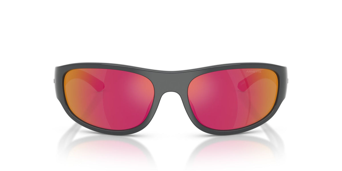 Arnette Gondo 0AN4361 28416Q 61 Grey/ Grey Mirror Orange/Yellow