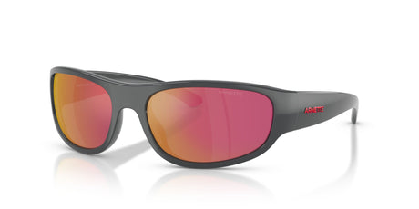 Arnette Gondo 0AN4361 28416Q 61 Grey/ Grey Mirror Orange/Yellow