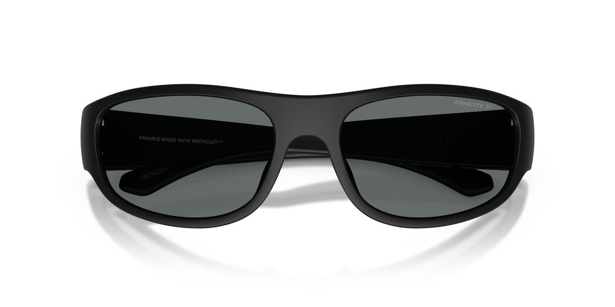 Arnette Gondo 0AN4361 290081 61 Black/ Dark Grey Polarized
