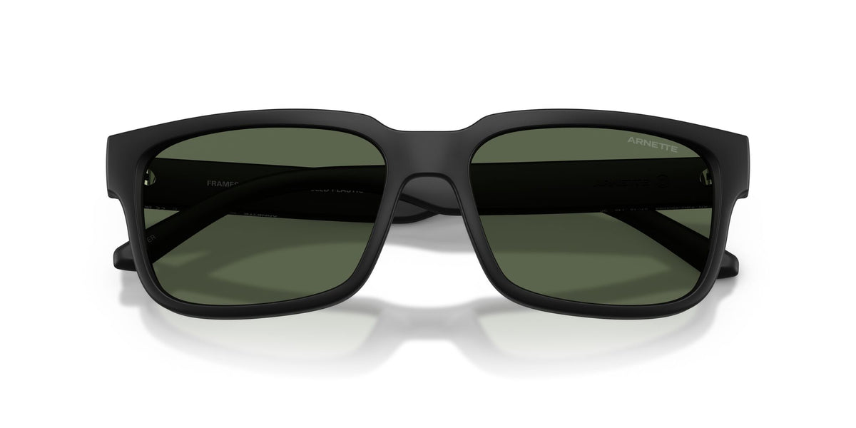 Arnette Twister 0AN4362 29009A 57 Black/ Dark Green Polar