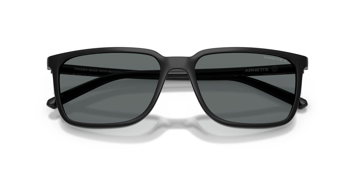 Arnette Dinsky 0AN4364 290081 57 Black/ Dark Grey Polarized