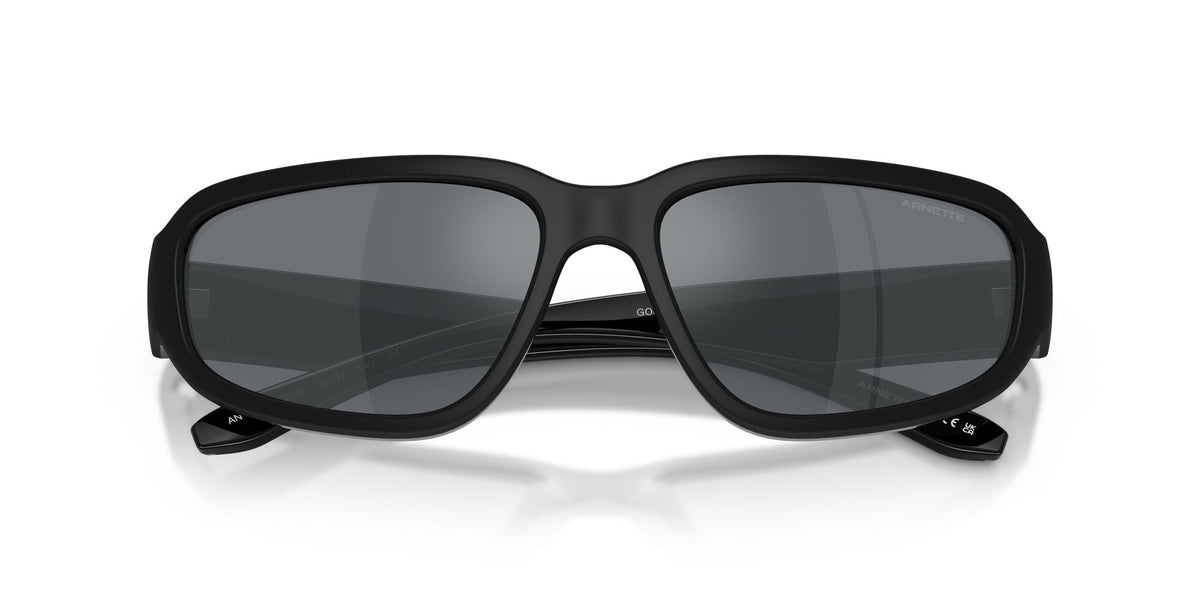 Arnette Goodle 0AN4365 30026G 59 Black/ Light Grey Mirror Black