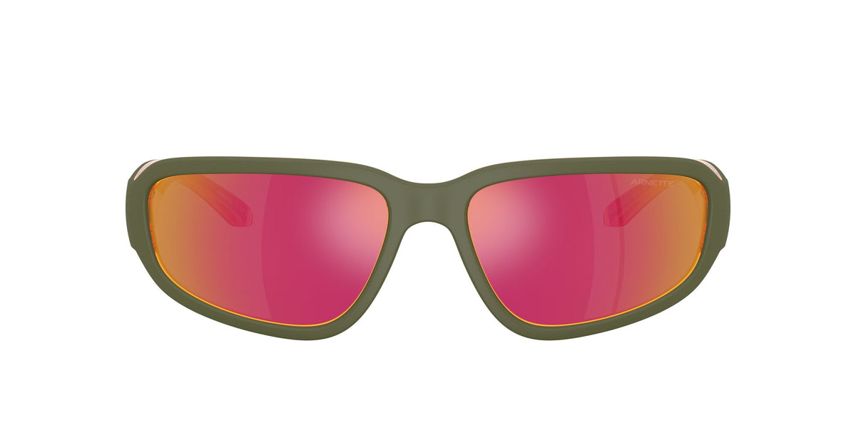 Arnette Goodle 0AN4365 30066Q 59 Green/ Grey Mirror Orange/Yellow