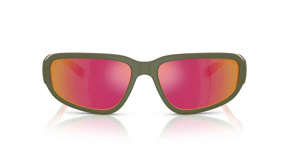 Arnette Goodle 0AN4365 30066Q 59 Green/ Grey Mirror Orange/Yellow