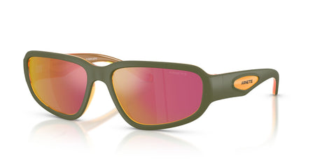 Arnette Goodle 0AN4365 30066Q 59 Green/ Grey Mirror Orange/Yellow