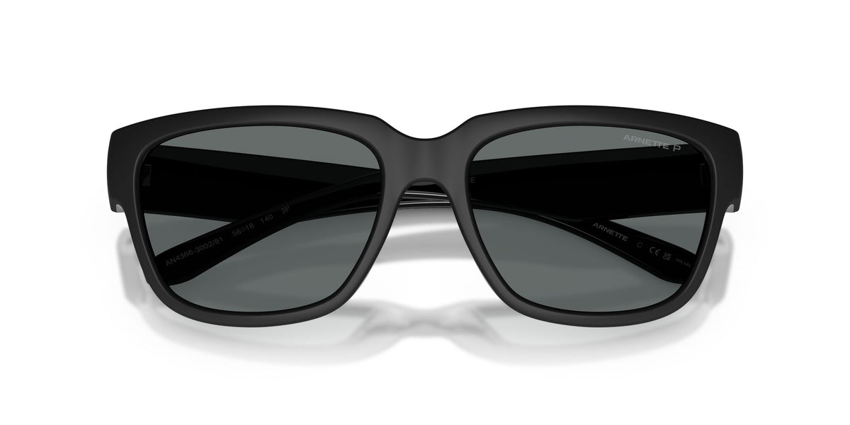 Arnette Bounce 0AN4366 300281 56 Black/ Dark Grey Polarized
