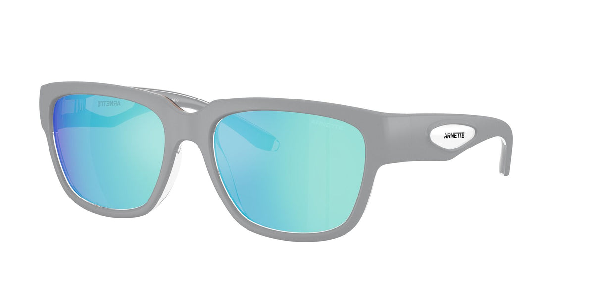 Arnette Bounce 0AN4366 3008Y7 56 Grey/ Light Grey Mirror Blue