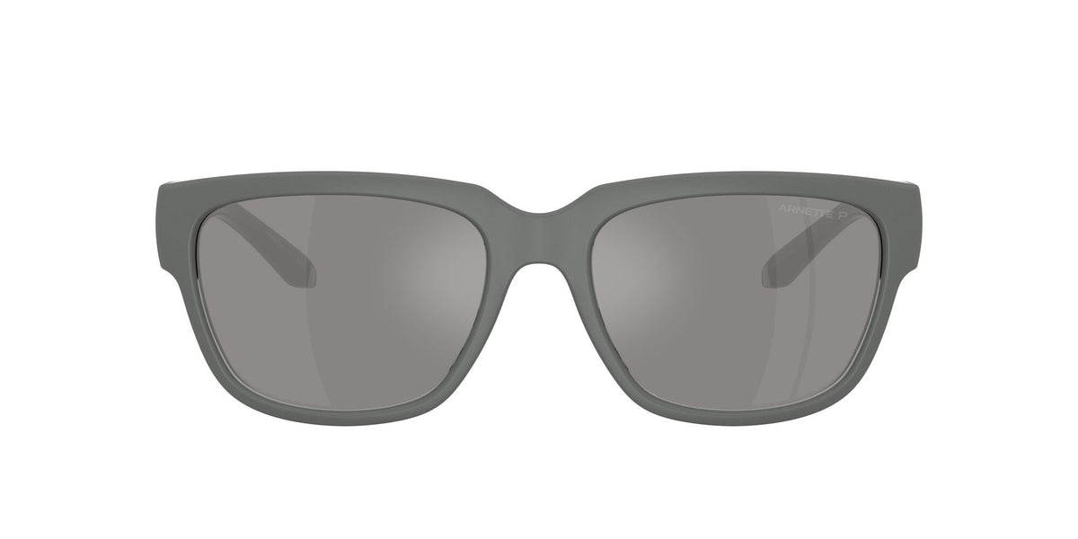 Arnette Bounce 0AN4366 3009Z3 56 Grey/ Grey Mirror Silver 80 Polarized