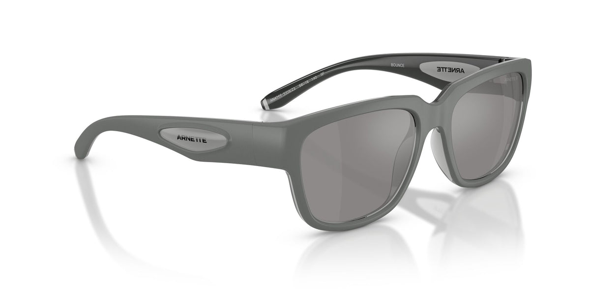 Arnette Bounce 0AN4366 3009Z3 56 Grey/ Grey Mirror Silver 80 Polarized