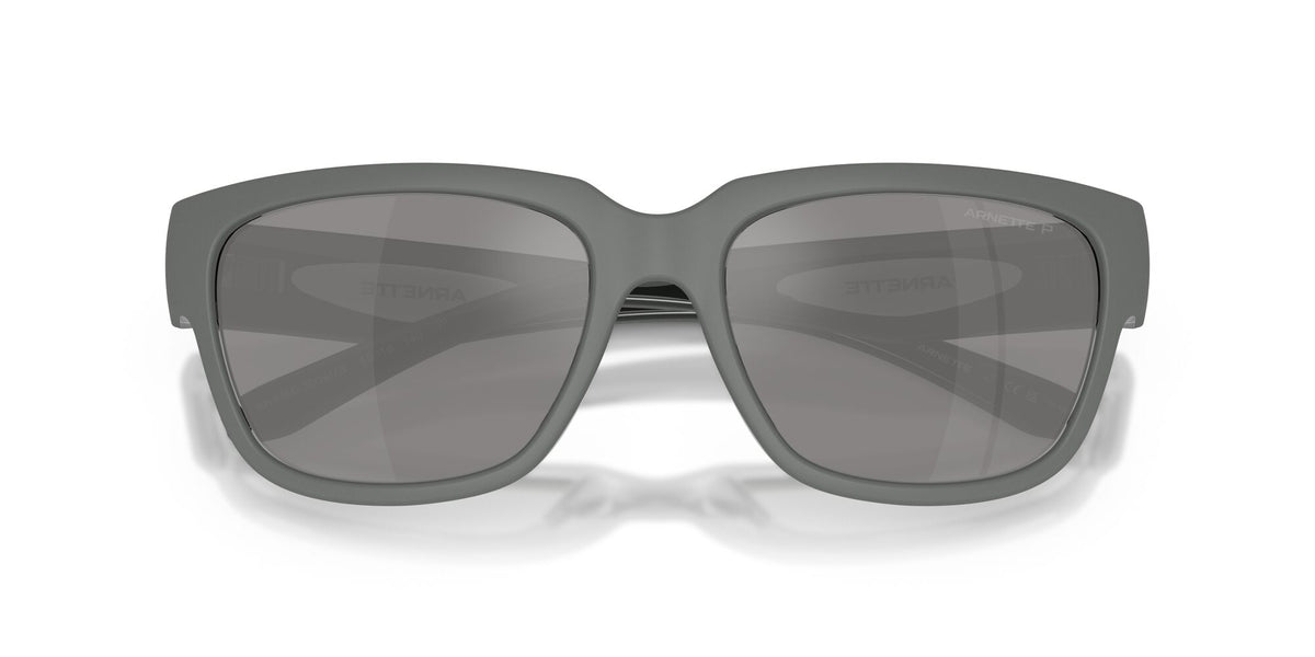 Arnette Bounce 0AN4366 3009Z3 56 Grey/ Grey Mirror Silver 80 Polarized
