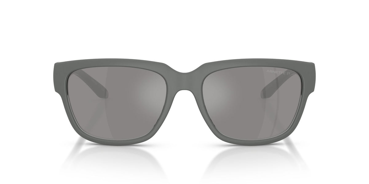 Arnette Bounce 0AN4366 3009Z3 56 Grey/ Grey Mirror Silver 80 Polarized