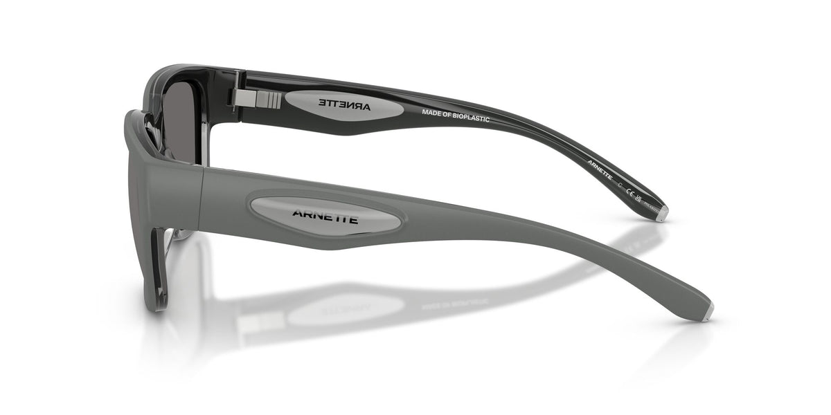 Arnette Bounce 0AN4366 3009Z3 56 Grey/ Grey Mirror Silver 80 Polarized