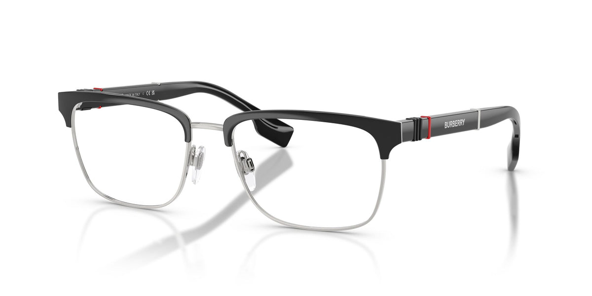 Burberry Alba 0BE1348 1306 55 Silver/Matte Black /