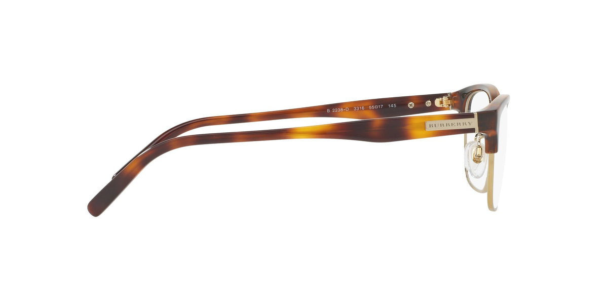 Burberry  0BE2238D 3316 55 Light Havana/Light Gold /
