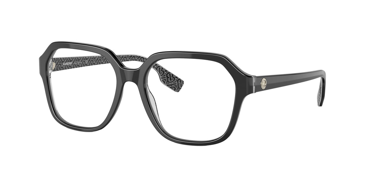 Burberry Isabella 0BE2358 3977 54 Black/Print Tb/Crystal /