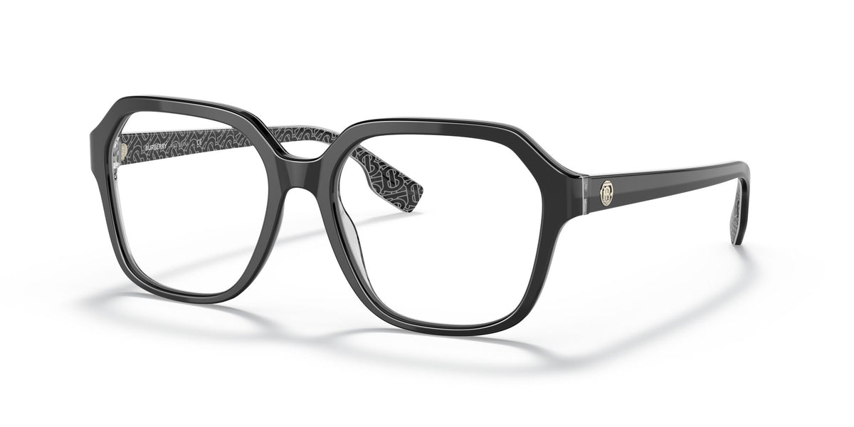 Burberry Isabella 0BE2358 3977 54 Black/Print Tb/Crystal /