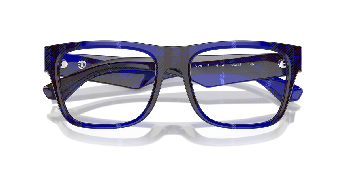 Burberry  0BE2411F 4114 55 Check Blue /