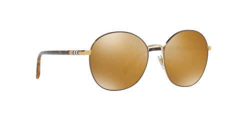 Burberry  0BE3094 11452O 56 Light Gold 
Polarised Dark Brown Mirror Gold 56 
Plastic 
Plastic