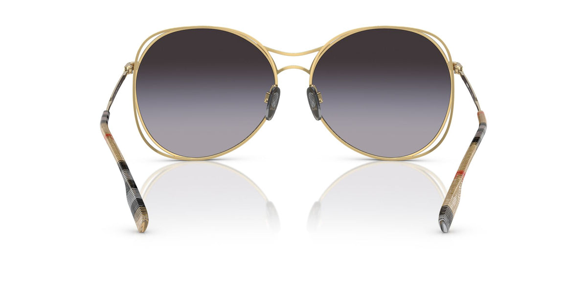 Burberry BE 3105 Gold/Black / Grey Gradient 60 / Plastic / Metal
