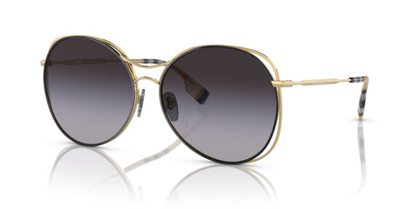Burberry BE 3105 Gold/Black / Grey Gradient 60 / Plastic / Metal