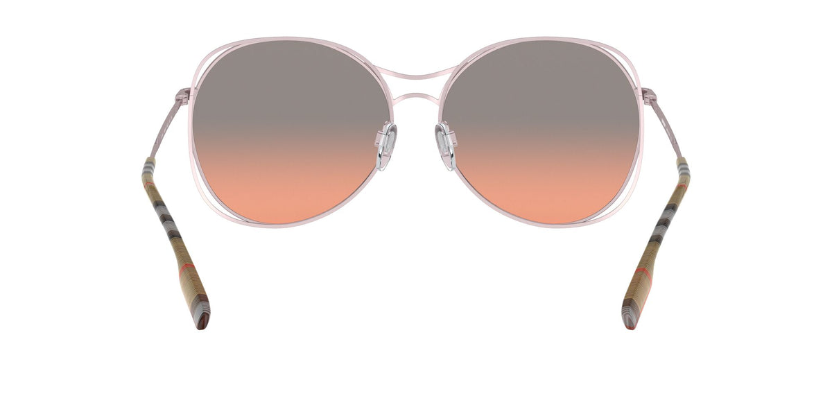 Burberry BE 3105 Pink/Bordeaux / Orange Gradient Light Grey 60 / Plastic / Metal