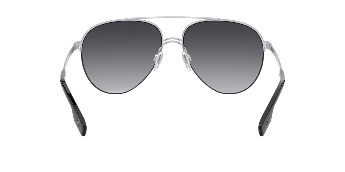 Burberry BE 3113 Silver/Gold / Grey Gradient 59 / Plastic / Metal