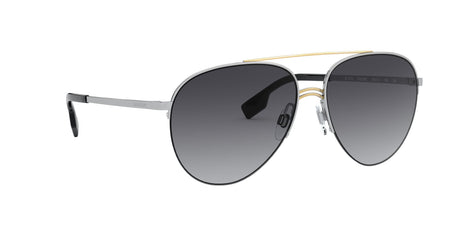 Burberry BE 3113 Silver/Gold / Grey Gradient 59 / Plastic / Metal