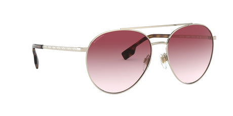 Burberry BE 3115 Pale Gold / Clear Gradient Pink 59 / Plastic / Metal