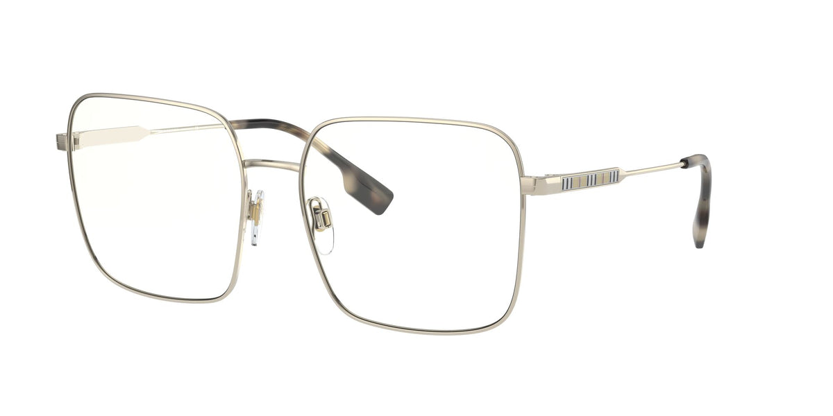 BE 3119 Burberry Jude Light Gold / Clear + Blue Light Filter S99 58 58 / Polyamide / Steel / Metal