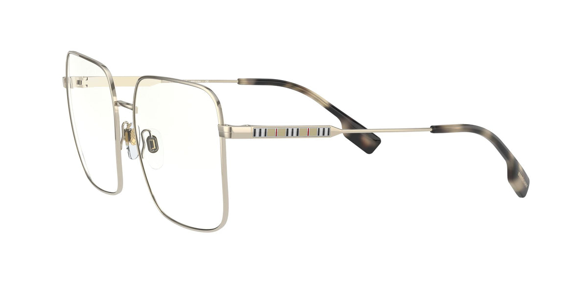 BE 3119 Burberry Jude Light Gold / Clear + Blue Light Filter S99 58 58 / Polyamide / Steel / Metal