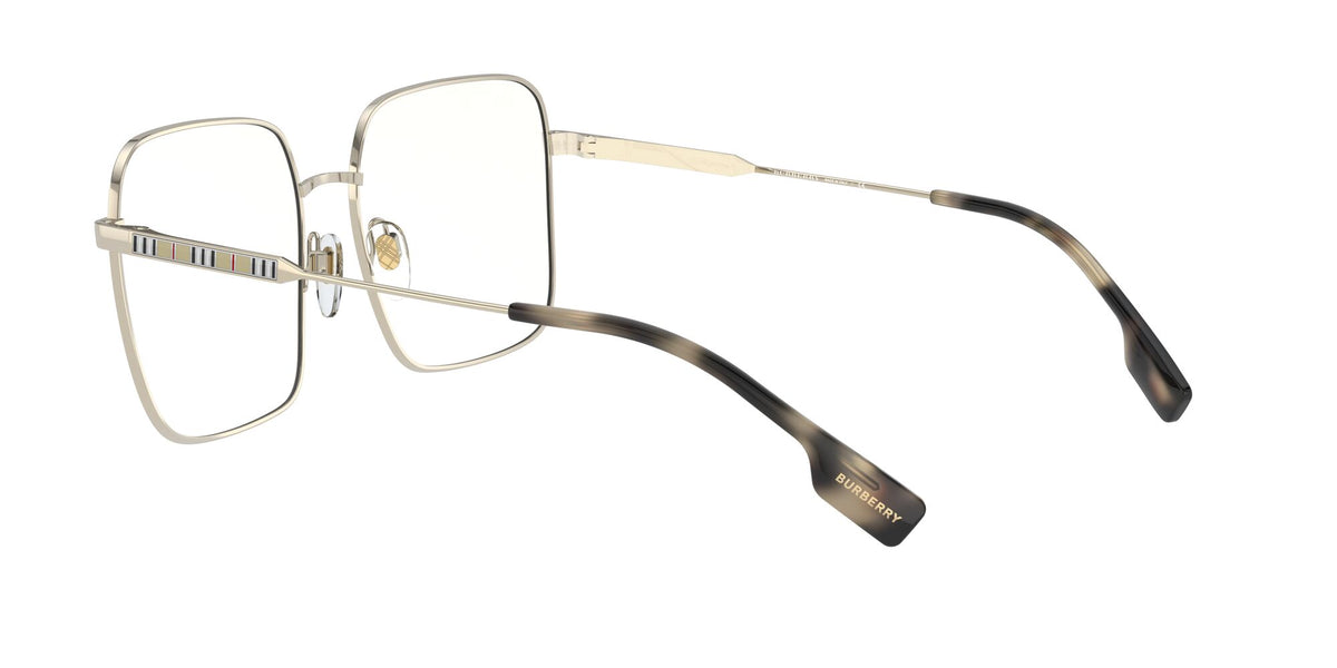 BE 3119 Burberry Jude Light Gold / Clear + Blue Light Filter S99 58 58 / Polyamide / Steel / Metal
